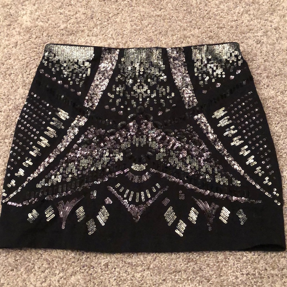 Express Sequence Skirt